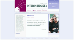 Desktop Screenshot of interimhouse.org